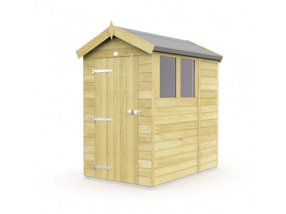 4ft x 7ft Apex Shed