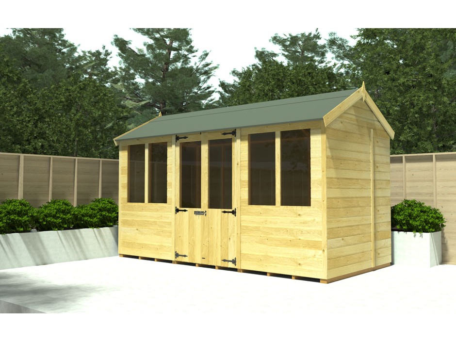 7ft x 20ft Apex Summer House